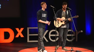 Songs of hope for the planet | Harry & Chris | TEDxExeter