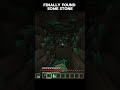 Finally found stone #minecraft #funny #shorts#gaming#edit