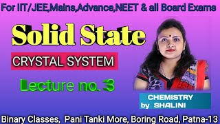 Solid State L-3, Crystal System