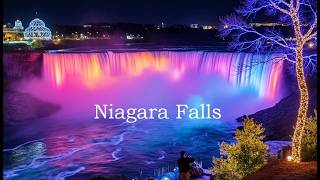 Niagara Falls Christmas Lights - Winter Festival of Lights and Dufferin Islands Christmas Lights