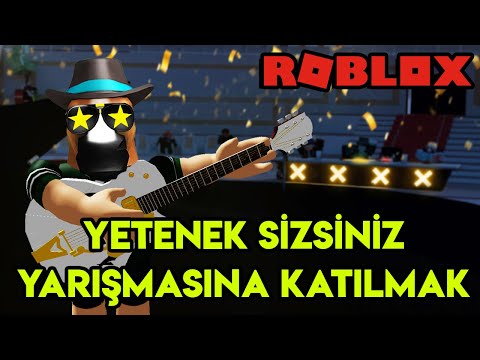 🌟 Yetenek Sizsiniz Yarışmasına Katılıyoruz 🌟 | Talent Show | Roblox Türkçe