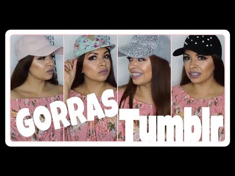 GORRAS DE MODA PARA MUJER/ 2017 DE INSTAGRAM GORRAS PLANAS - YouTube