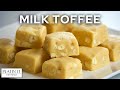 Easy  quick milk toffee  milk cream with condensed milk  holiday favourites