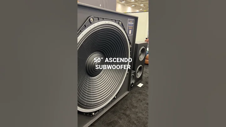 Giant Subwoofer: The Ultimate Home Cinema Experience