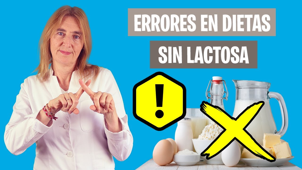 COMETES ESTOS FALLOS en DIETAS SIN LÁCTEOS | Errores al hacer dieta sin lactosa | Nutrición clínica