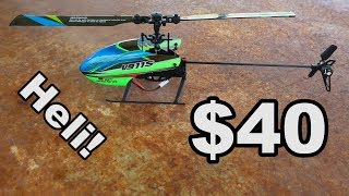 FAST Beginner Heli  WLtoys V911S Helicopter  TheRcSaylors