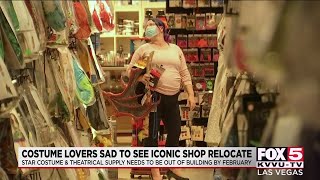 Costume lovers sad to see Las Vegas costume shop relocating