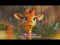 Giraffe says “Wow! What a beautiful day!”