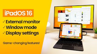 Hands-on with External monitor support on iPadOS 16 beta— First impressions of my favourite feature!