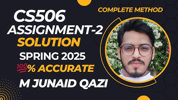 CS506 Assignment 2 Solution Spring 2025 | 100% Correct | Web Design & Development | VU | Java