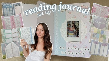 2026 READING JOURNAL SET UP! + my favourite supplies/stationery!