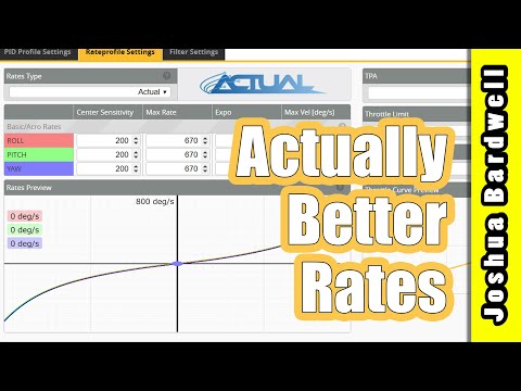 Betaflight 4.2 what are ACTUAL RATES and how to convert them