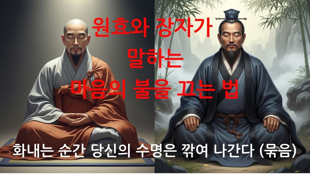 원효와 장자가 말하는 마음의 불을 끄는 법 - 화내는 순간 당신의 수명은 깎여 나간다(묶음)
