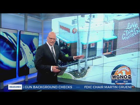 Popeyes burglar didn't want a sandwich, just the safe