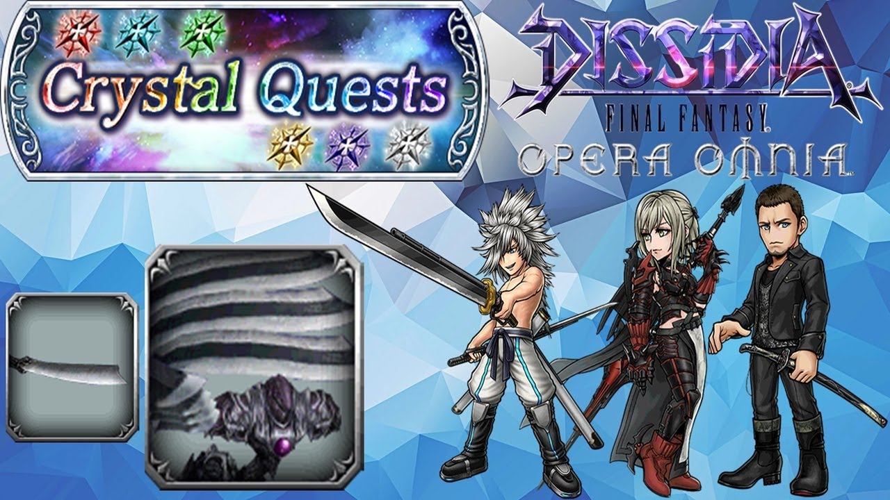 [DFFOO GLOBAL] Crystal Quests Level 3 Week 9. Blue Crystal Supremacy ft Weiss, Aranea & Cor !!!