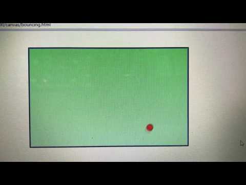Bouncing ball with javascript