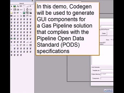 Codegen's GUI Generator