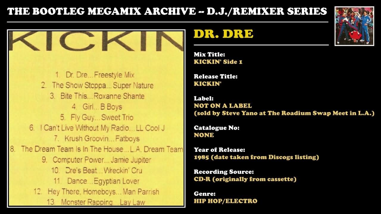 antik Legitimationsoplysninger balkon DR. DRE * KICKIN' Side 1 * Roadium Mixtape * 1985 - YouTube