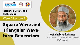 Lec 25: Square Wave and Triangular Waveform Generators