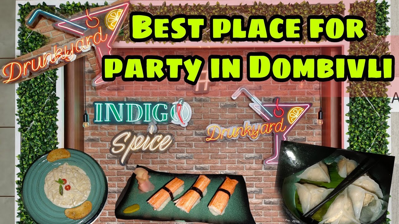 Drunkyard Dombivli | Ambience | Lounge in Dombivli | Dance Masti Food | Best Party place in Dombivli