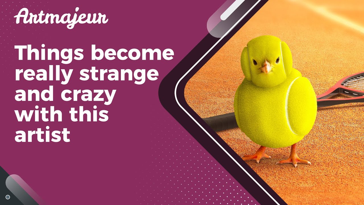 Things become really strange and crazy with this artist