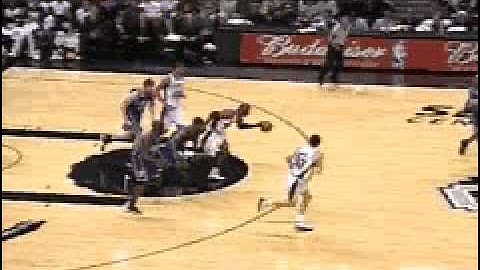 Manu Ginóbili Alley Oop