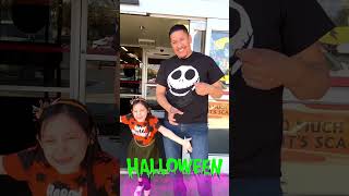 Emma and Dad Go To Stores and Pumpkin Patch and Get Ready For Halloween. #shorts