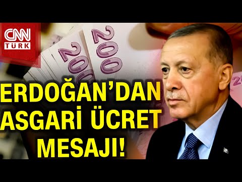 Cumhurbaşkanı Erdoğan'dan Kritik 'Asgari Ücret' ve 'Enflasyon' Açıklaması! #Haber #SonDakika