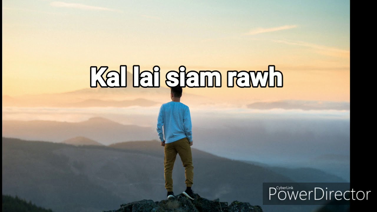 Vanlalsailova   A puanhmawr a huh Karaoke Lyrics Video