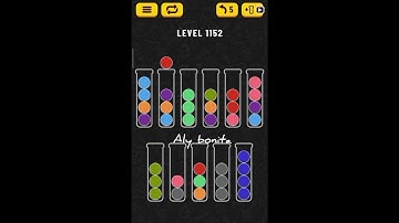 ball sort puzzle level 1152