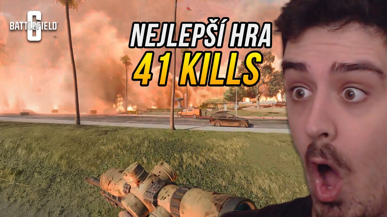 41 KILLŮ - BATTLEFIELD 6 RED SEC BATTLE ROYALE W/