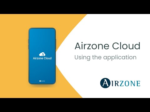 Airzone Cloud - Using the application