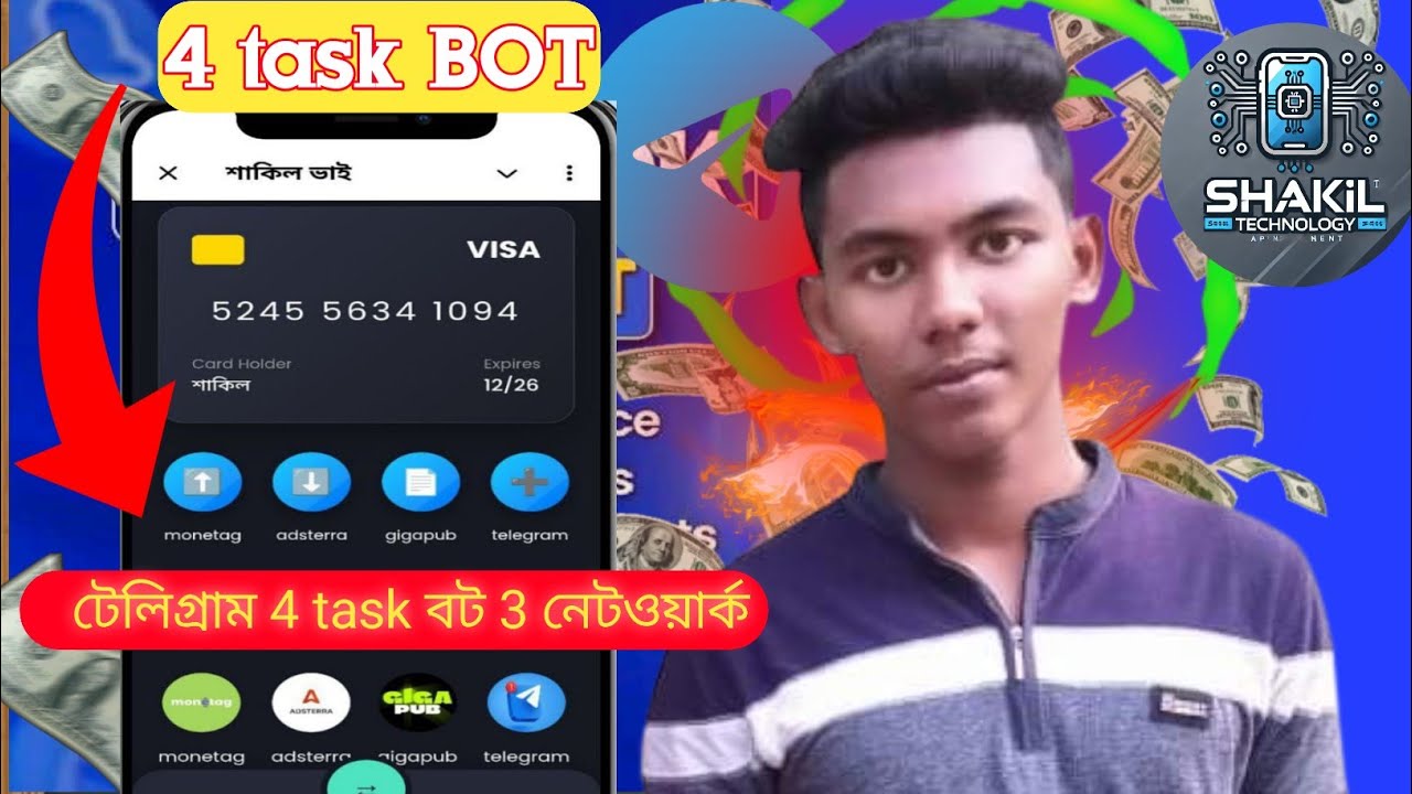 4 Task Telegram Bot | Complete Setup & Earning Guide 2025