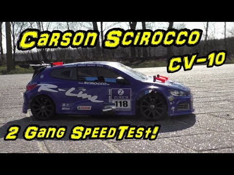 Carson Scirocco 2Gang-Speedtest!