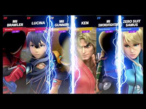 Super Smash Bros Ultimate Amiibo Fights   Request #9346 Mii Fighters mixing types