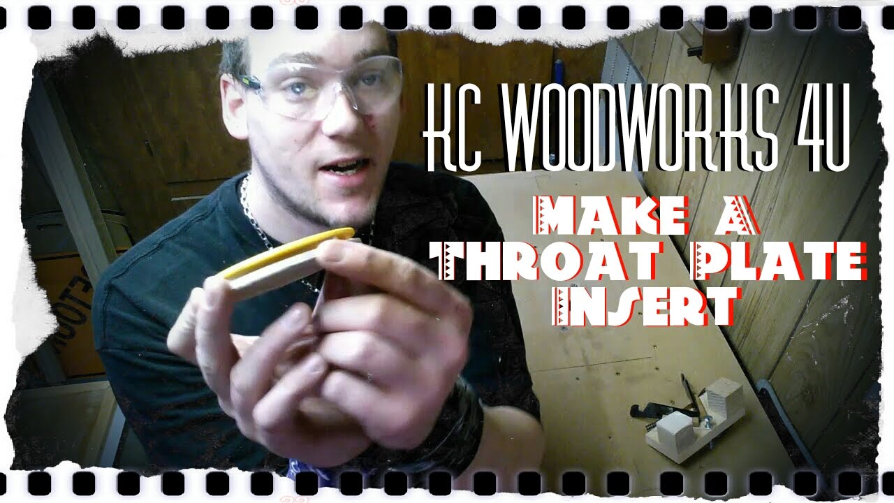 v13 Make A Spindle Sander Throat Plate YouTube