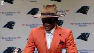 Cam Newton doesn't hold back when commenting on David Tepper's drip