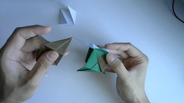 How to Combine Six Sonobe Origami Units