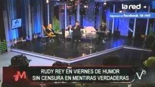 Ruddy Rey y su Maestro en Mentiras Verdaderas, Octubre 2012