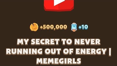 My Secret To Never Running Out Of Energy | memeGirls Code | Memefi YouTube Video Code Memefi Today