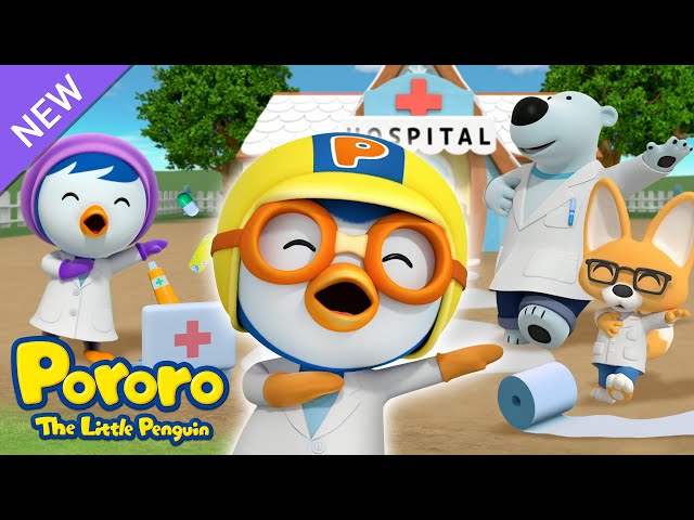 Lagu Pororo | Dokter Cha Cha!👨‍⚕️ | Lagu Pororo | Variasi Banana Chacha | Pororo Si Penguin Kecil class=