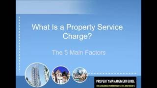 Service Charges in Property Explained