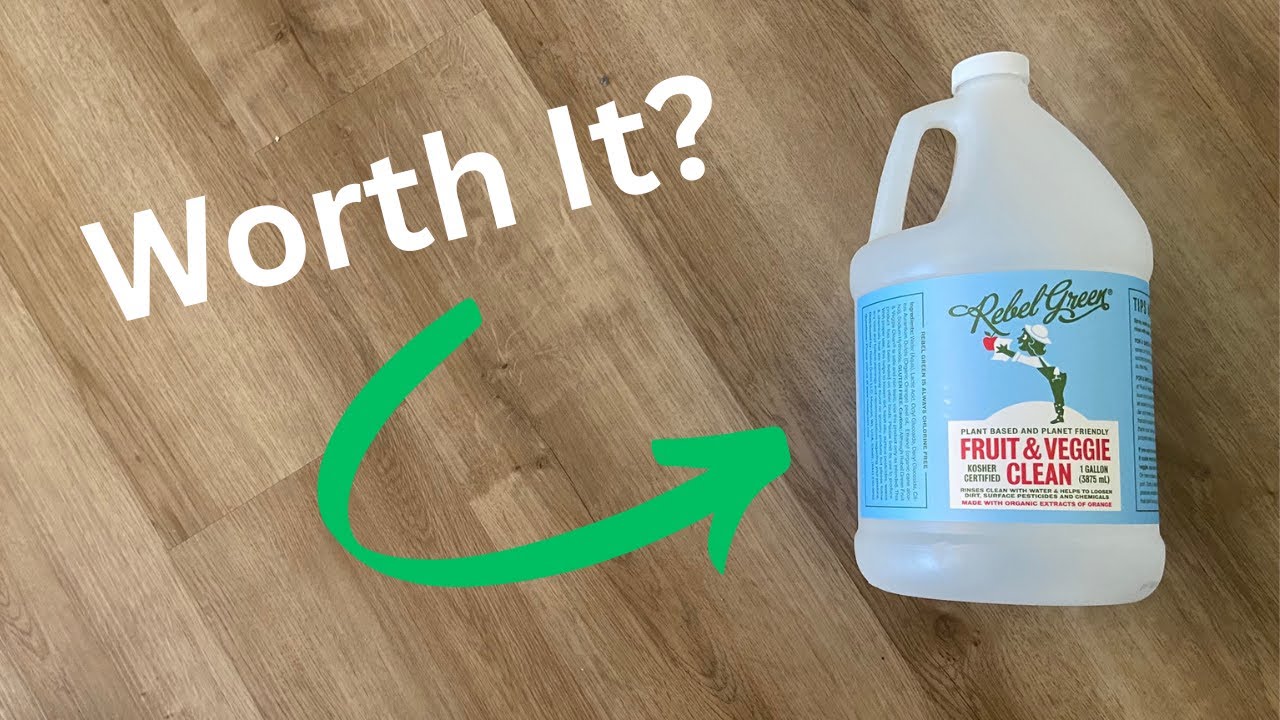 Review - Rebel Green Fruit & Veggie Wash - Natural Produce Wash