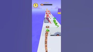 Snake Run Race: Speed, Strategy, And Survival! Level 66 🐍😲 #viral #gaming #shorts