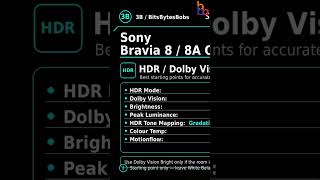 Unlock PERFECT TV Picture! Sony Bravia OLED Calibration Guide #shorts
