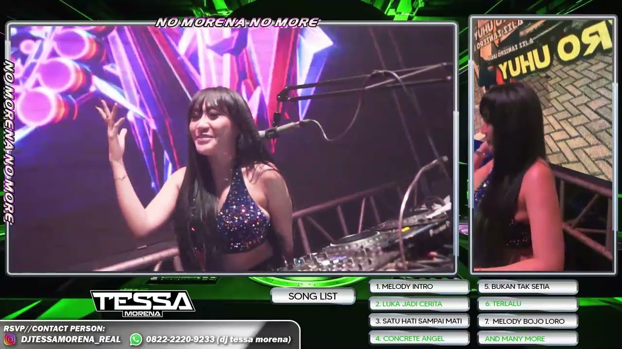 LUKA JADI CERITA FUNKOT MIXTAPE STASIUN DISKOTIK FEAT THOMAS ARYA BY DJ TESSA MORENA