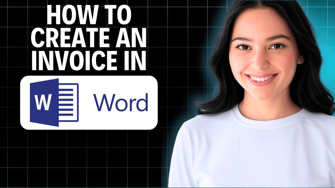 How To Create an Invoice In Microsoft Word (2025 UPDATE) - YouTube