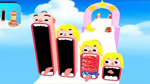 Pancake run 🍩🍩🍩Game all level for Android &iOS  New update game level 15&16