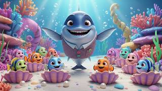 Fish School Learning Song | ABC Alphabet Underwater Song + Kids Nursery Rhymes | Baby Songs Cartoon