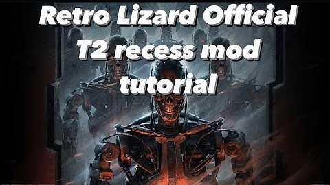 Retro Lizard Official T2 recess mod tutorial